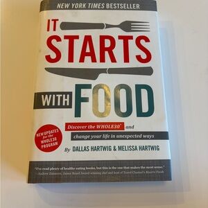 It Starts With Food Book by Dallas Hartwig